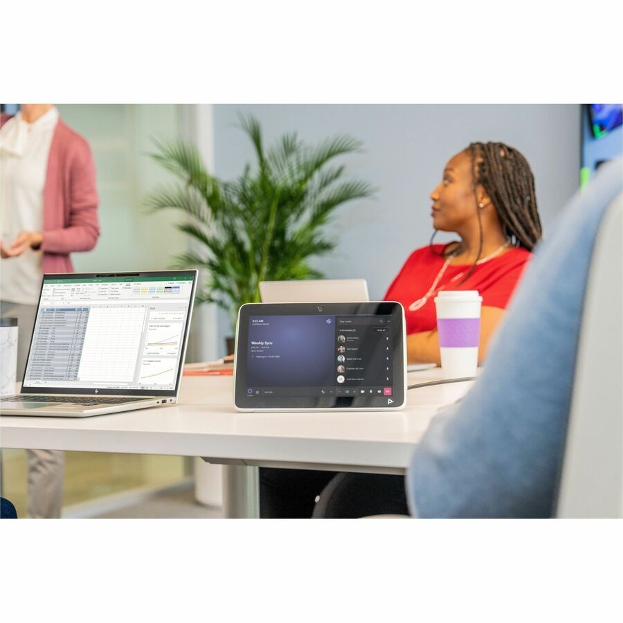 Poly Wall Mount for Touch Panel - White