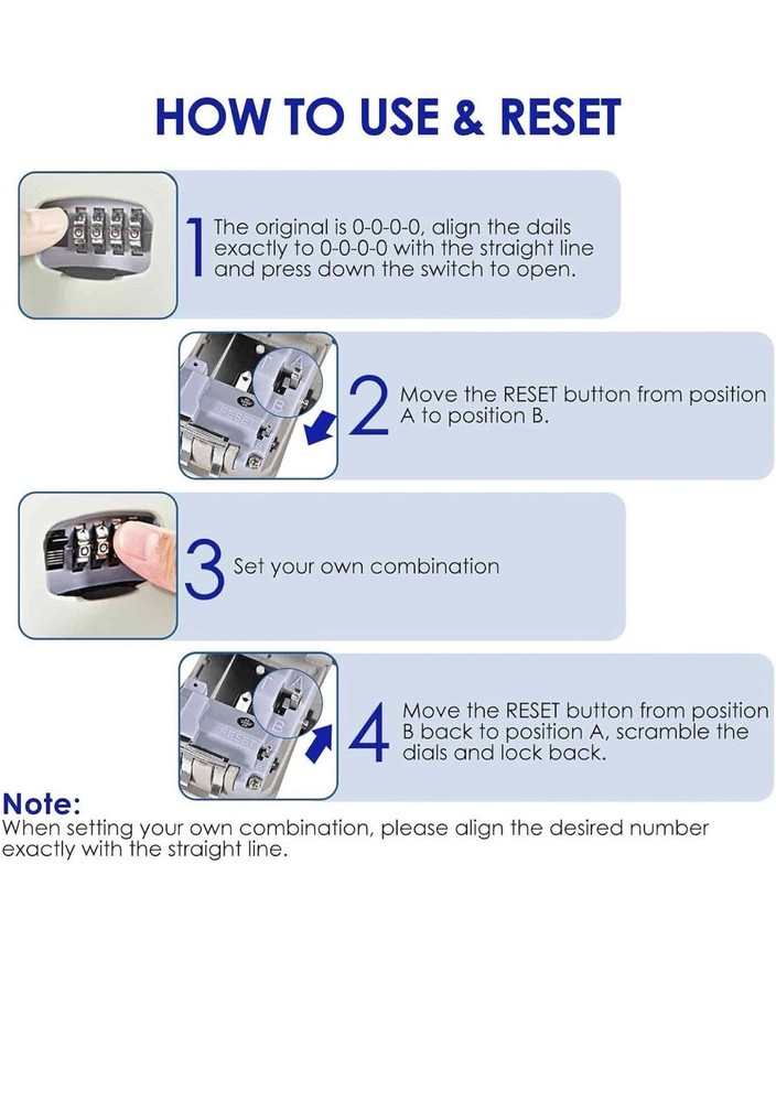 2 Pack Key Lock Box, Waterproof 4 Digits Combination Lockbox with Removable S...