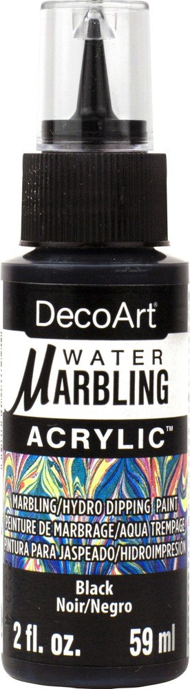 DecoArt Water Marbling Paint 2oz-Black