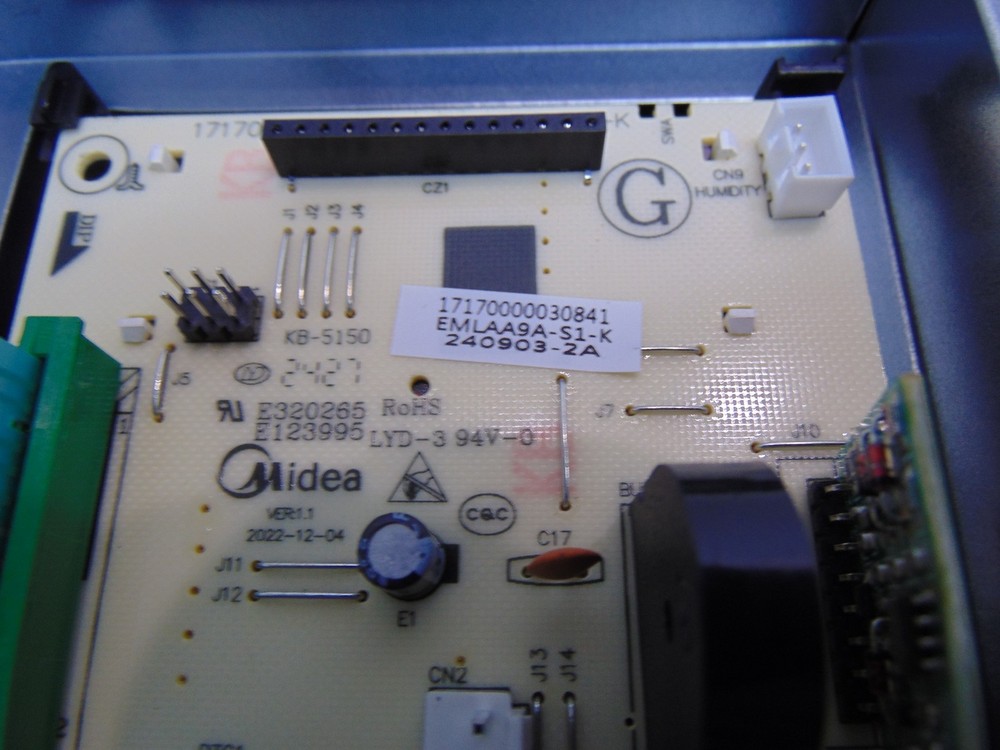 Hisense Microwave HMVZ173SS Control Panel Assembly