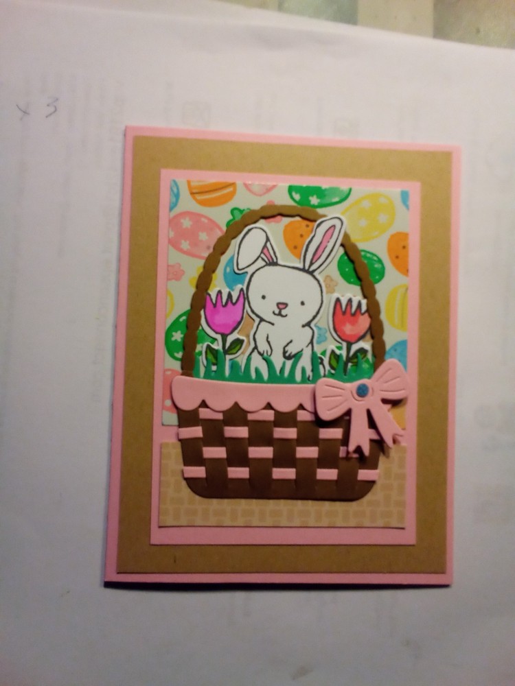 Stampin up 4 handmade Easter cards