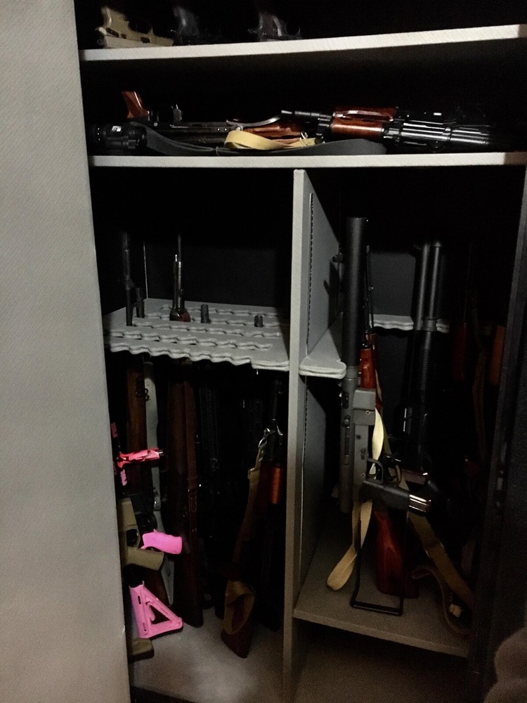 LED Gun Safe Light Kit Plug in AC Power w/ Motion Sensor Activation