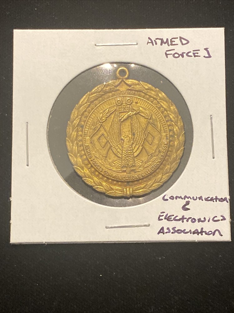 Armed Forces Communication And Electronics Medallion Token Undated