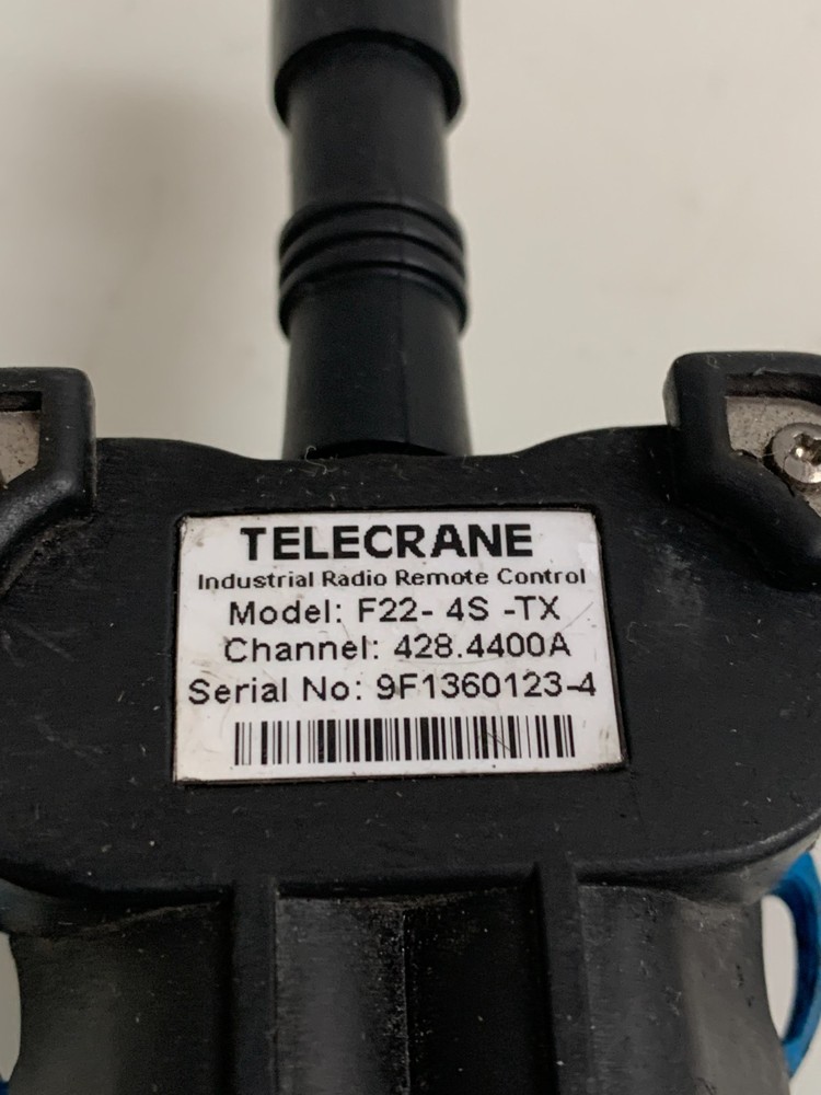 TELECRANE Remote Controller Transmitter F22-4S-TX