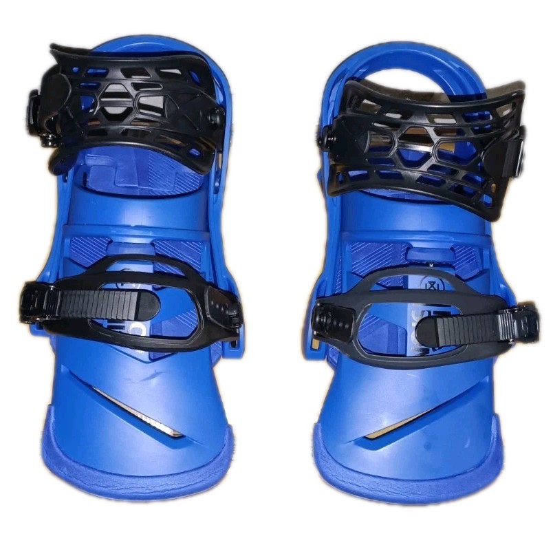 2026 Burton Mission Bindings - Jake Blue - Size M (pair, light use)