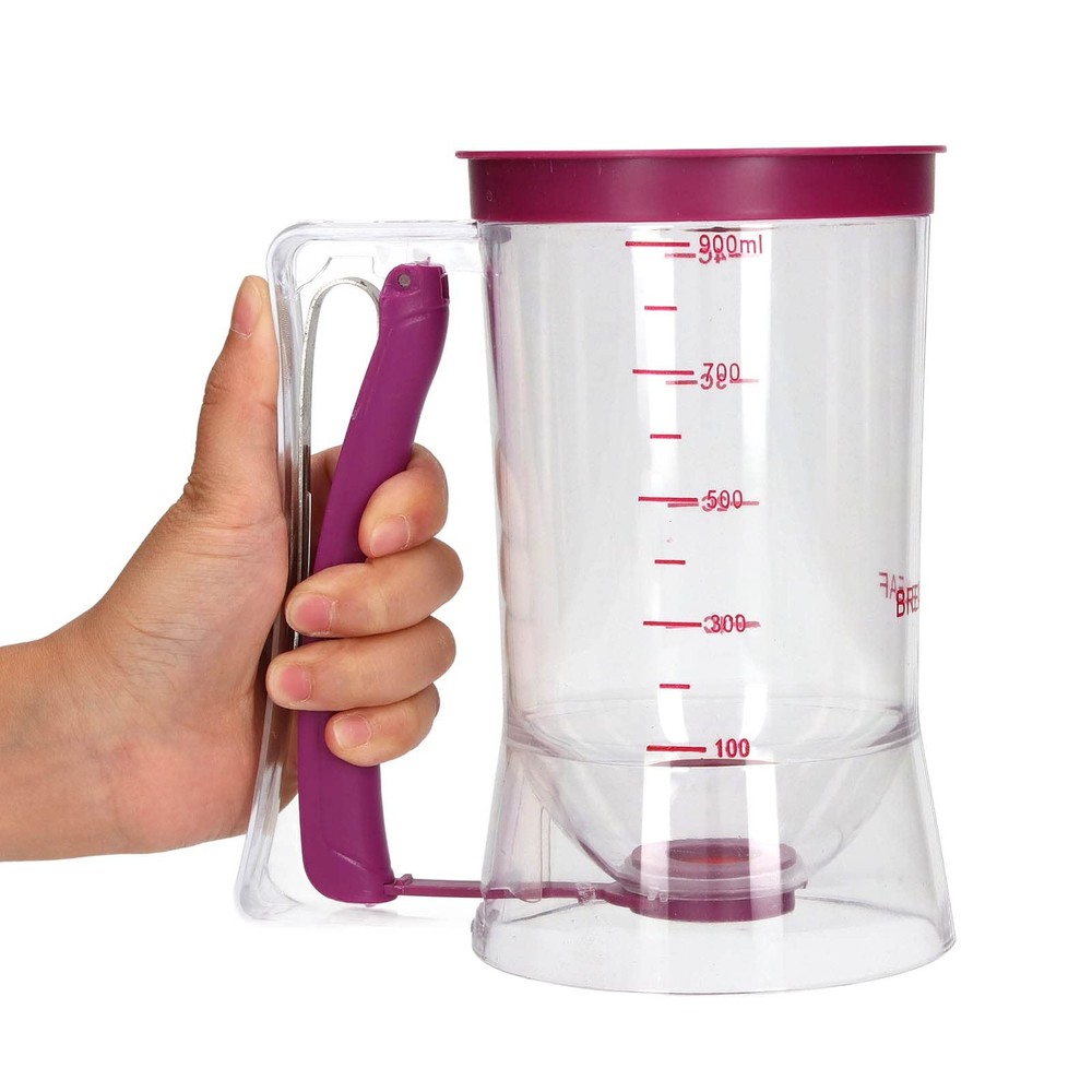 Pancake Batter Dispenser, Batter Dispenser with Squeeze Handle for Pancakes, ...