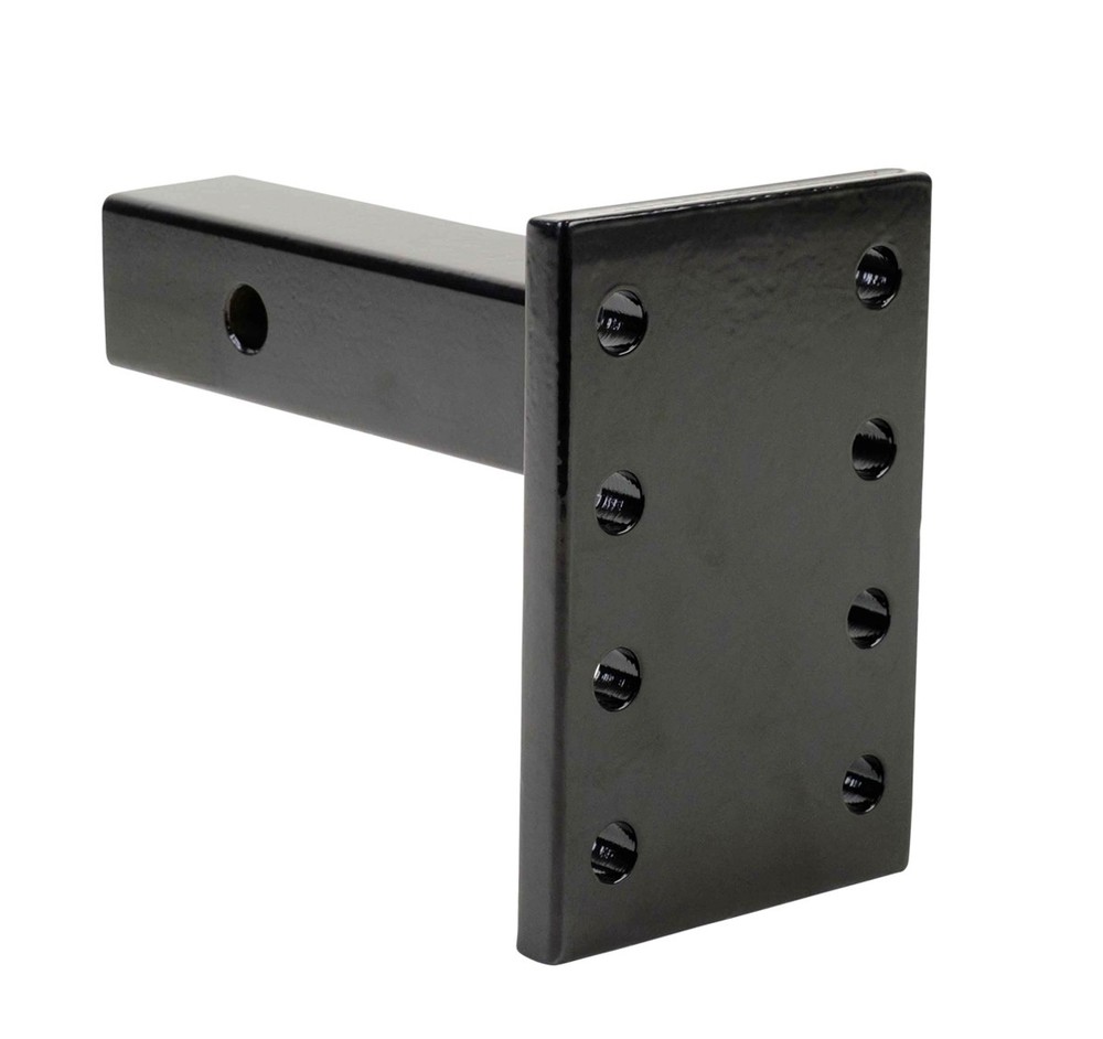 Pintle Hook Mounting Plate, 20,000 lbs Gross Trailer Wt, Solid Steel, for 2" ...