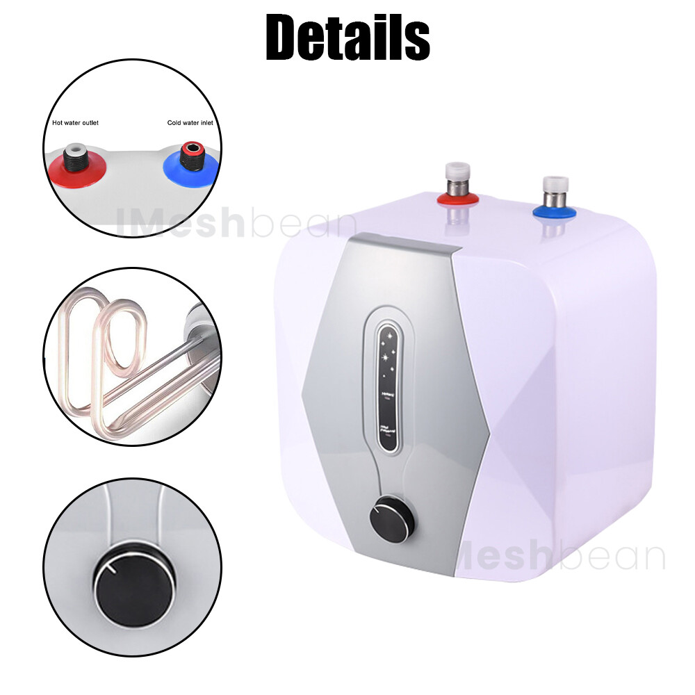 8/10/15L Electric Mini Tank Water Heater Kitchen Bathroom Home 95°F-167°F 110V