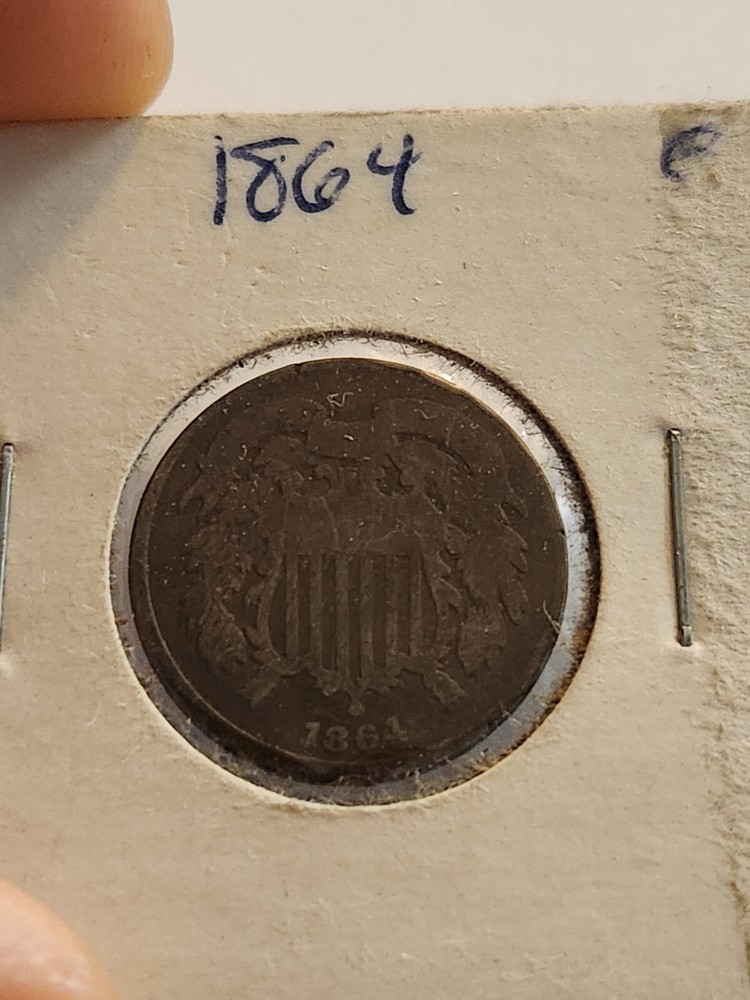 1864 2 cent piece