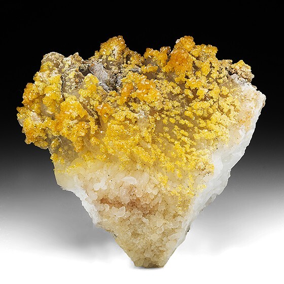Mimetite with Calcite