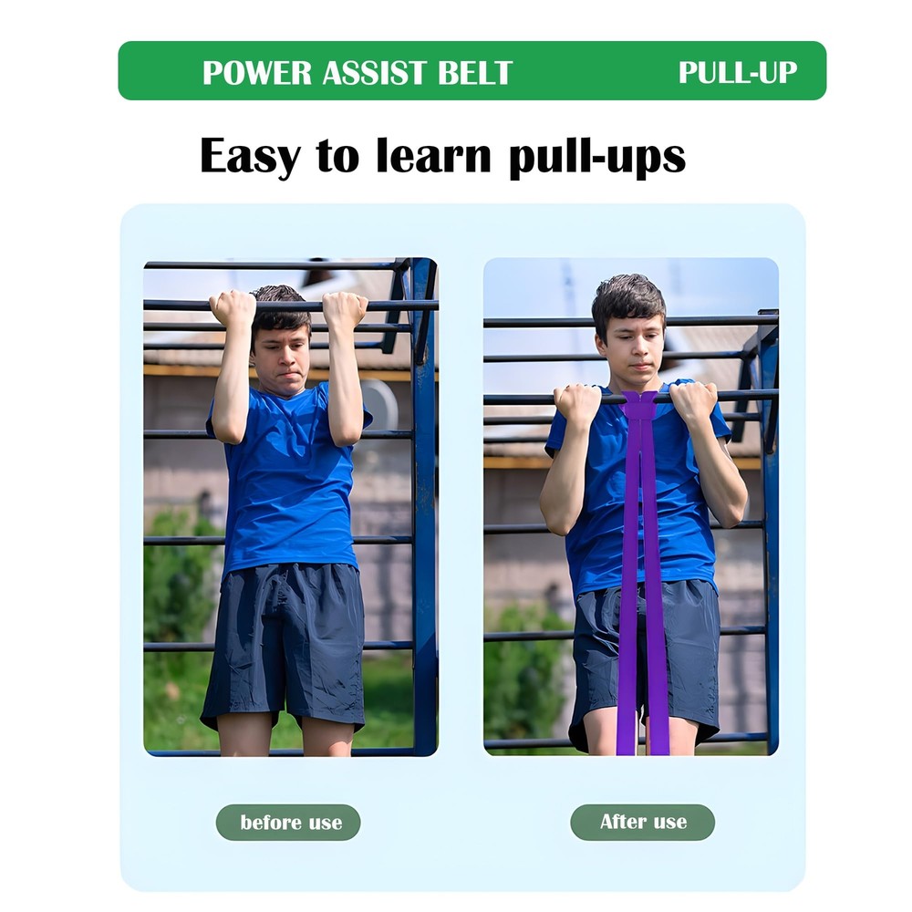 Pull Up Assistance Bands - Resistance Bands Set - Multi-Level Resistance Fitn...