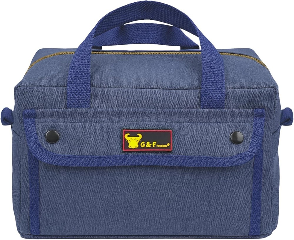 Compact Olive Green Duffle Bag - Durable Canvas with Adjustable Strap & Pockets