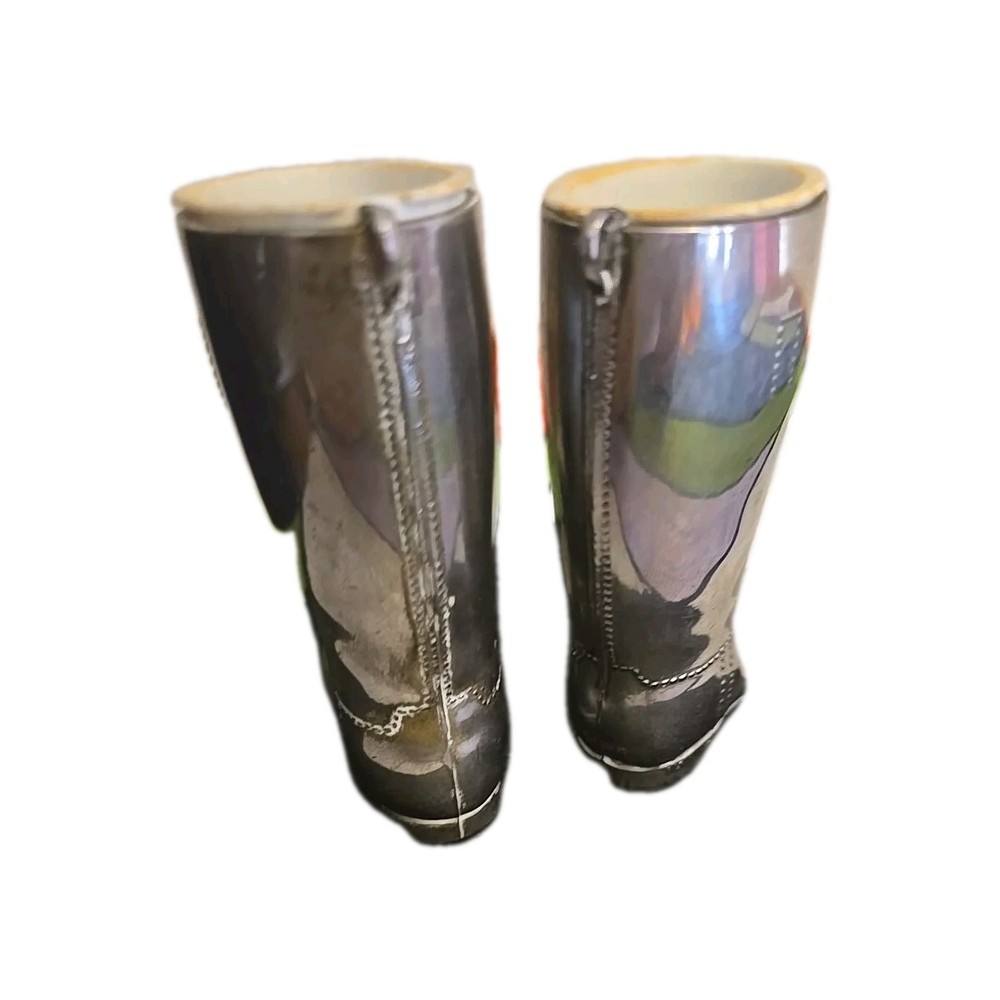 Silver Boot Shot Cups