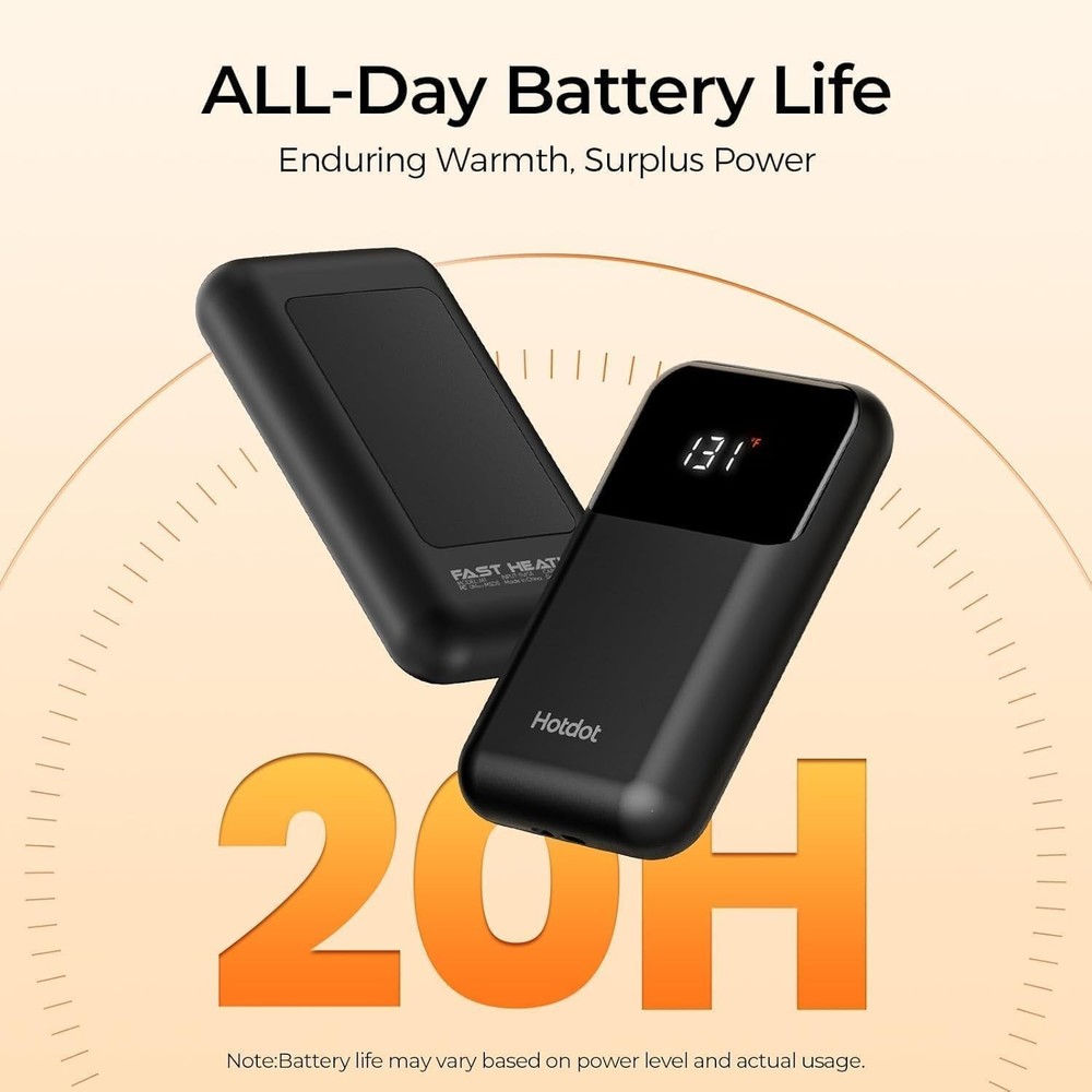 AI Hand Warmers Rechargeable 2 Pack