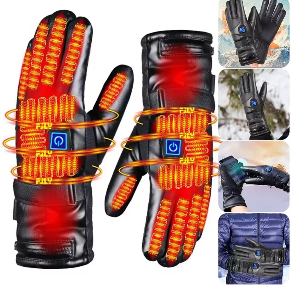 Rechargable Thermal Touchscreen Gloves Waterproof