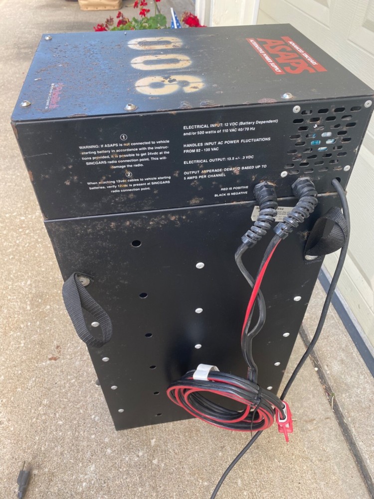 Pulsetech Advanced Sincgars Alternative Power Supply (ASAPS) Unit
