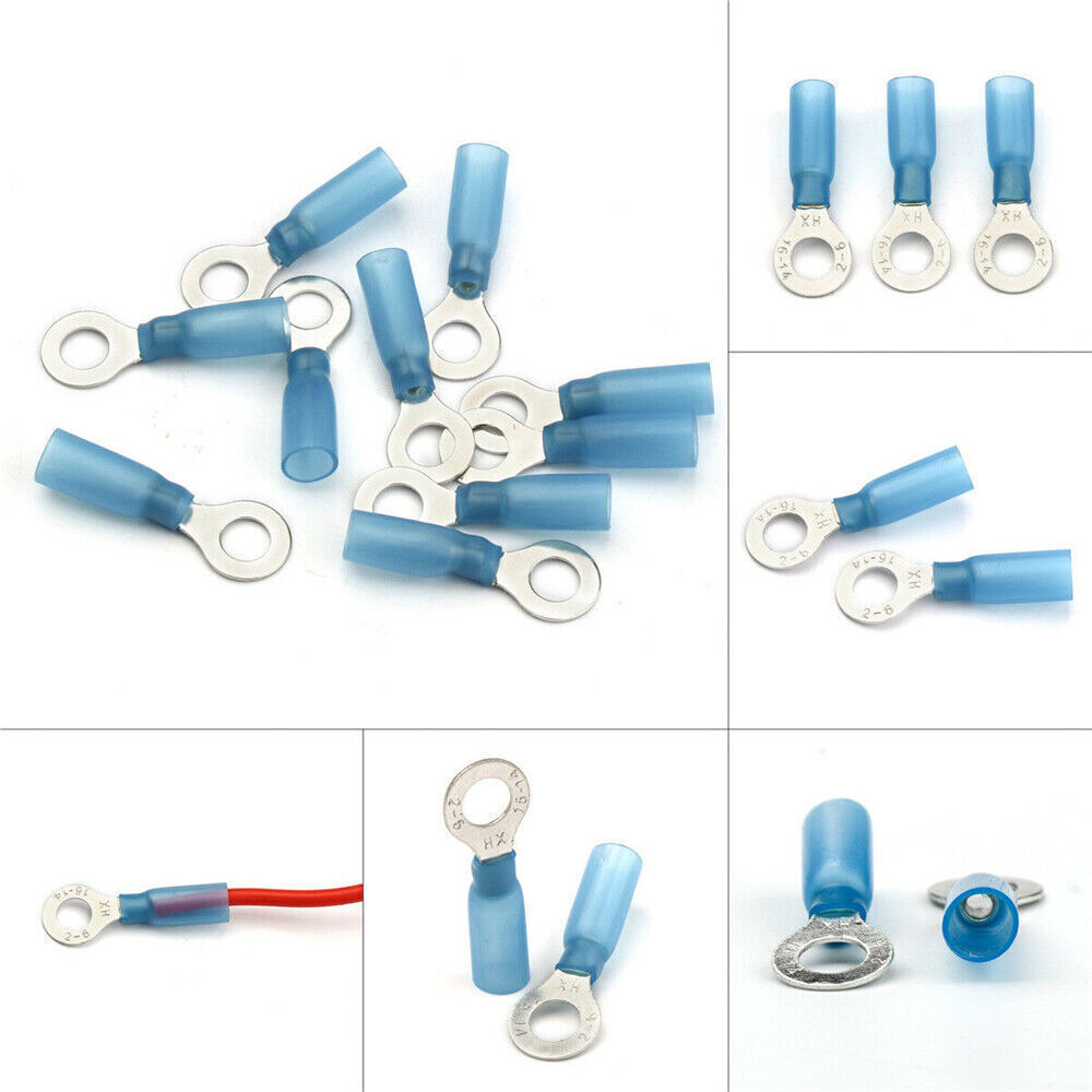 Heat Shrink Connectors Electrical Crimp Wire Connector Marine Ring Terminals