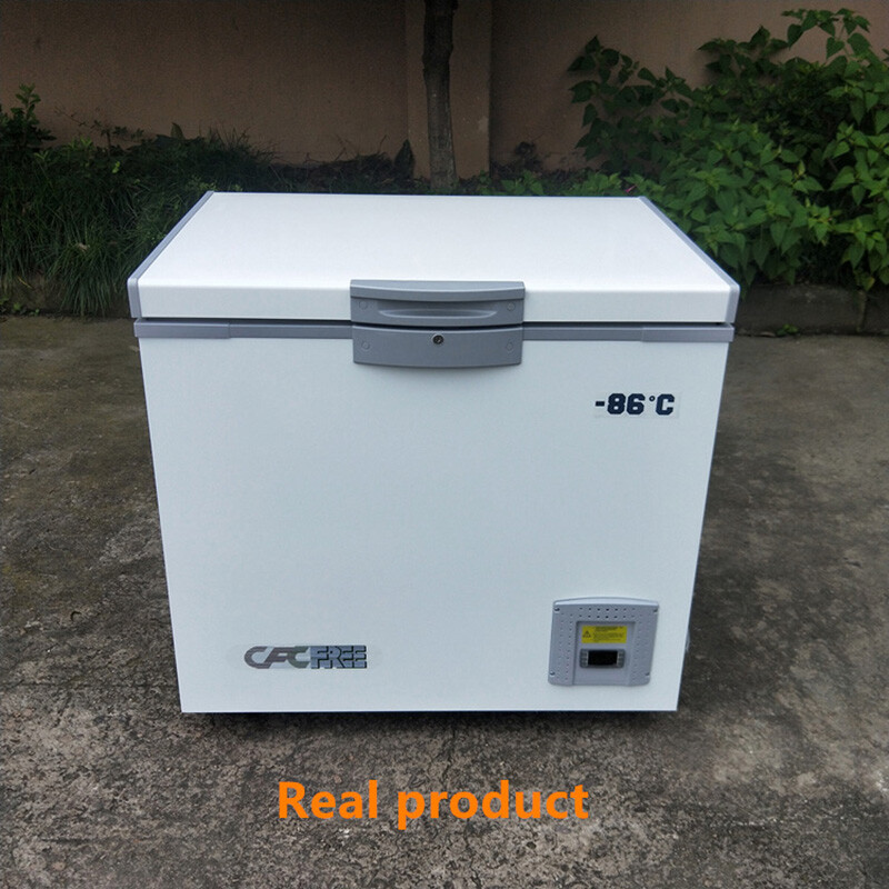 -86℃ Horizontal Ultra Low Temperature Deep Lab Freezer Samples Storage 3.8Cu ft