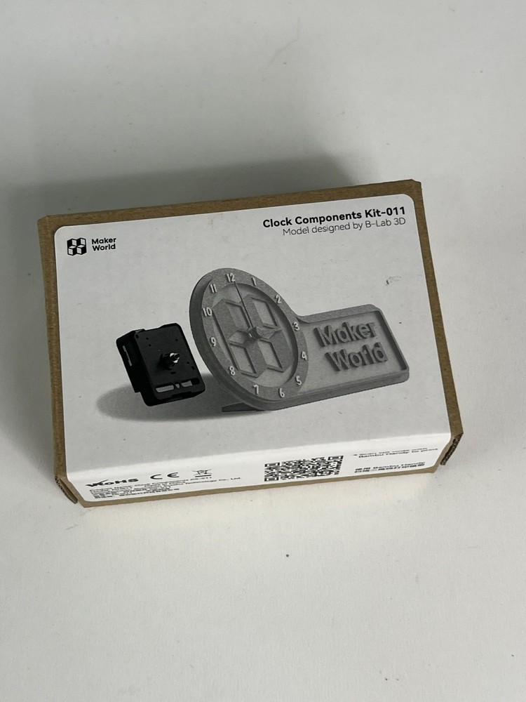 Maker World’s Clock Components