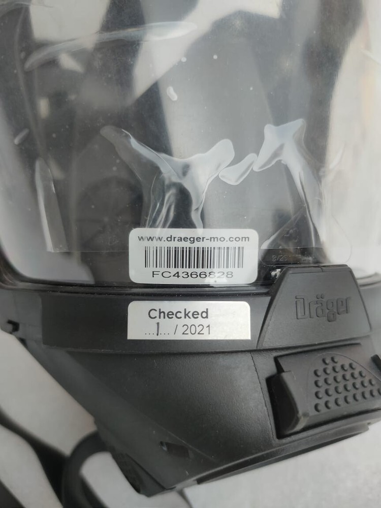 DRAGER FPS 7000 SCBA FULL FACE MASK