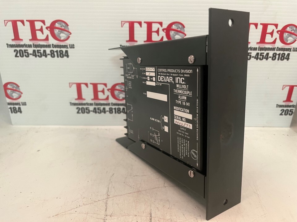 Devar Inc. 18-141 Millivolt Thermocouple Alarm