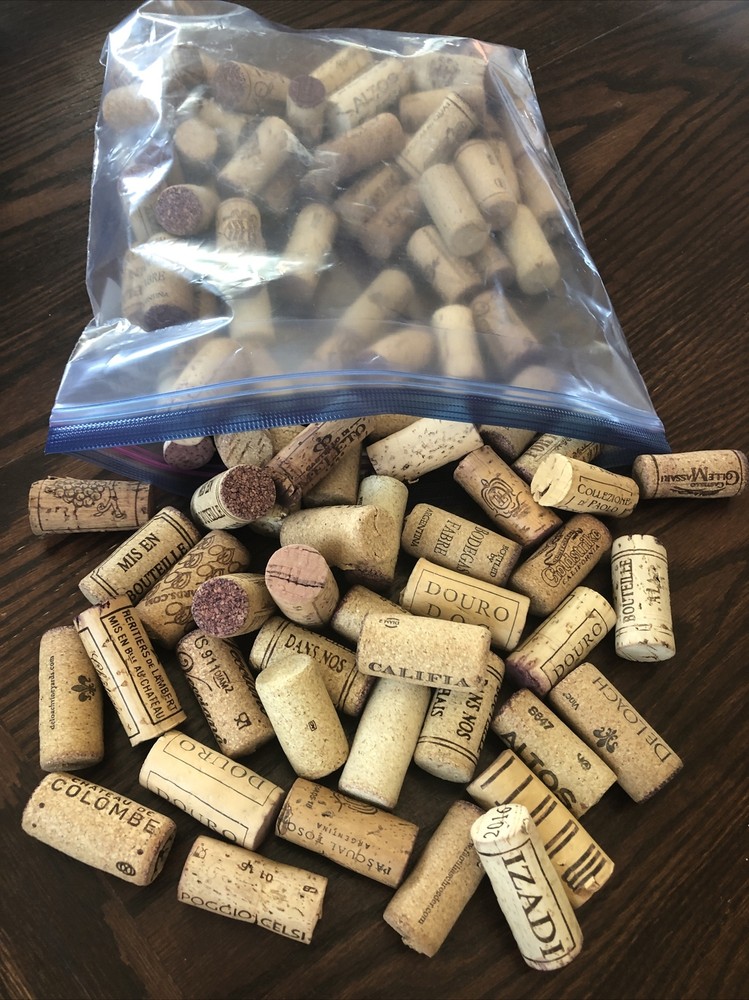 Wine Corks 100 ASSORTED USED WINE CORKS