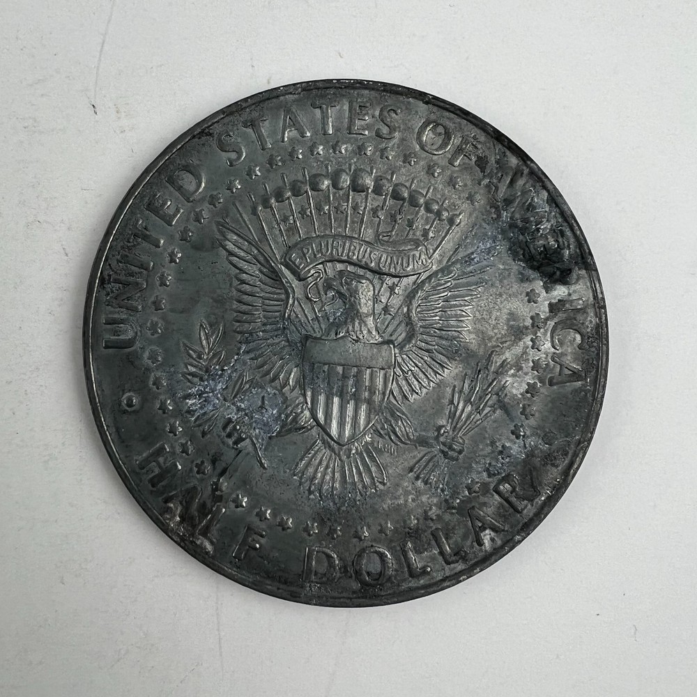 Kennedy Half-Dollar 50 Cent Commemorative Token 3" Size