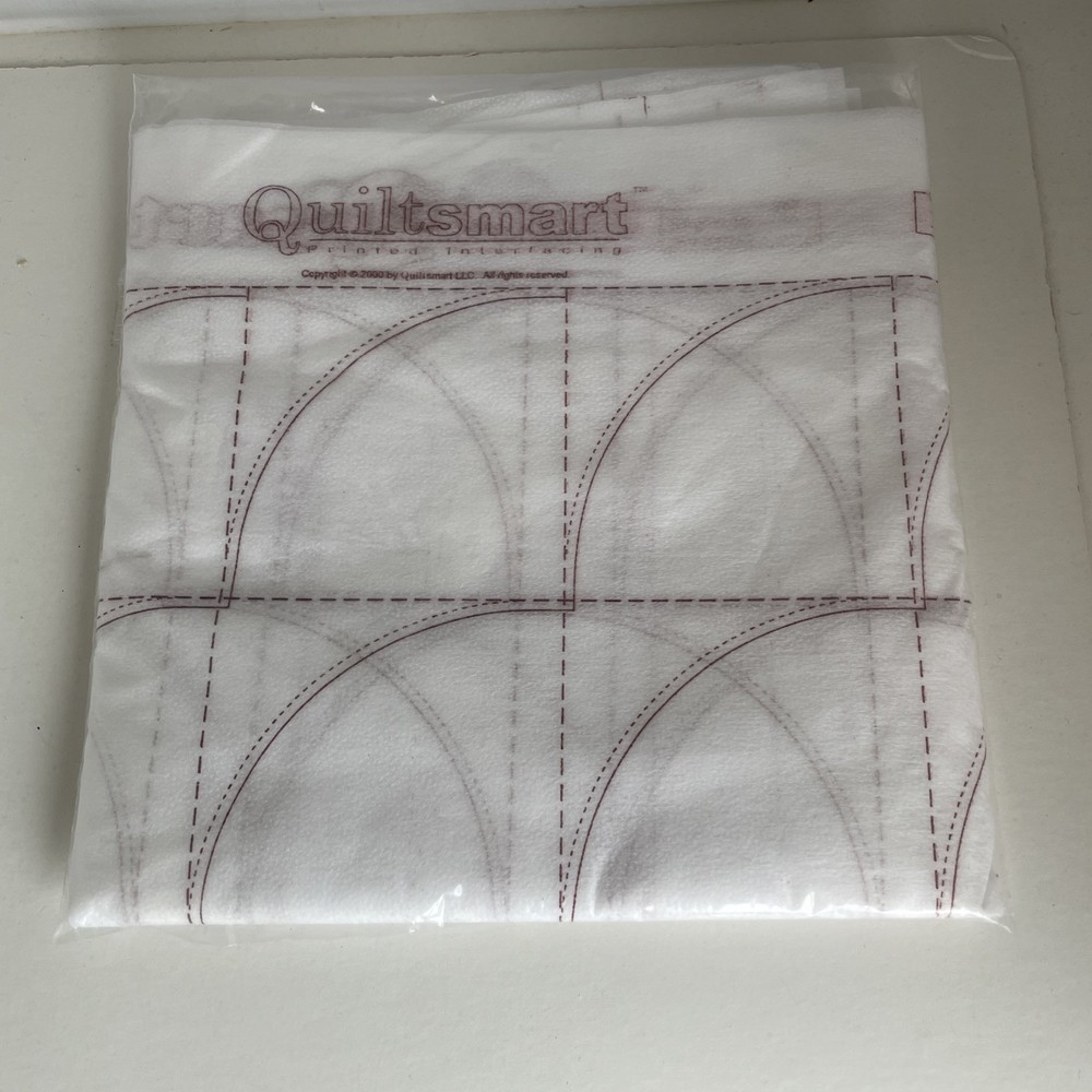 QuiltSmart Printed Interfacing Snowball Arlene Koble