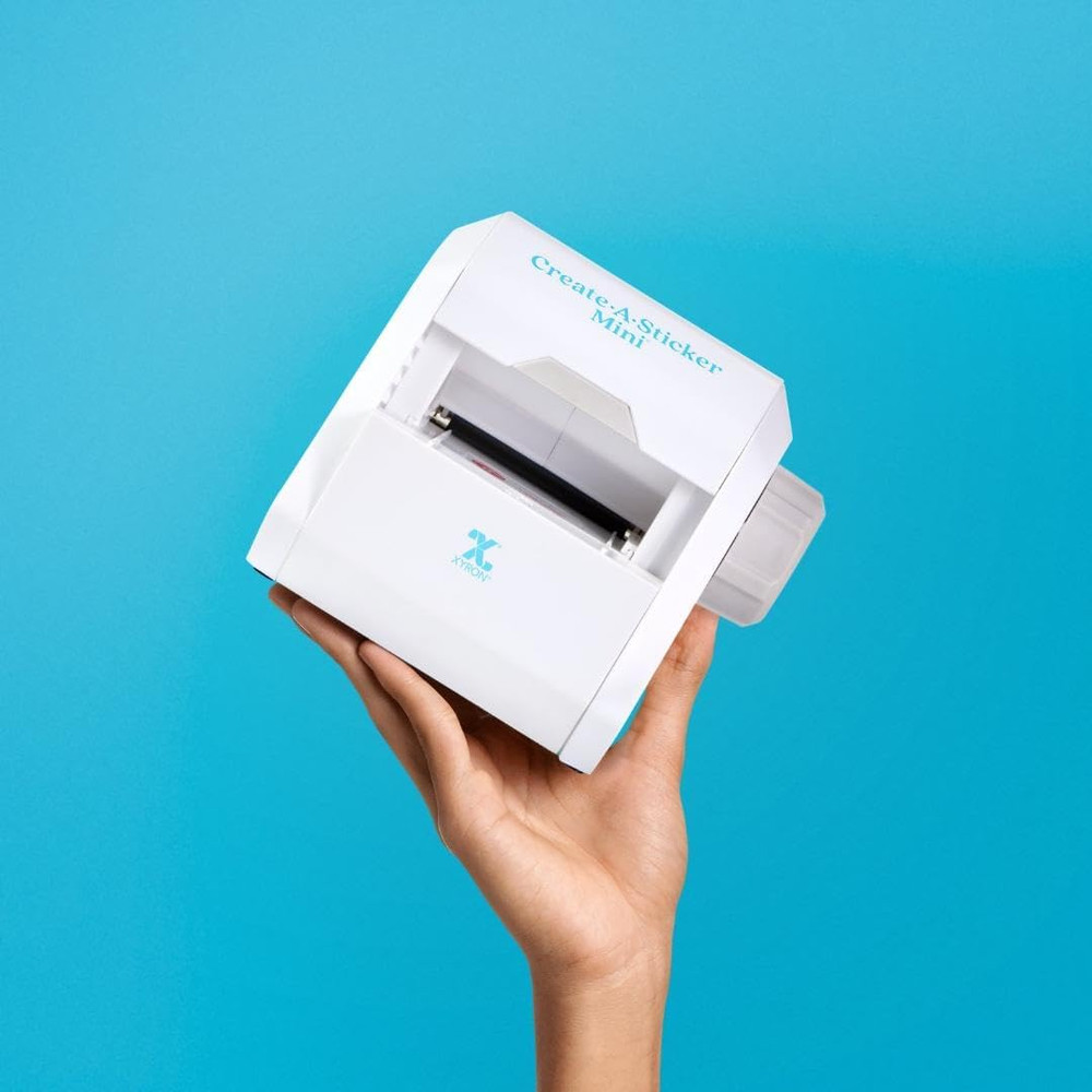 Create-A-Sticker, Mini, 2.5” Sticker and Label Maker Machine, Portable, Includes