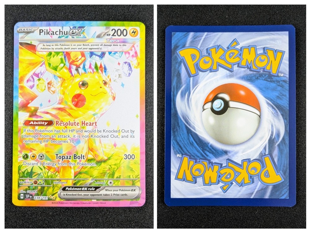 Pokémon Surging Sparks Complete Master Set /w Binder + Promos!