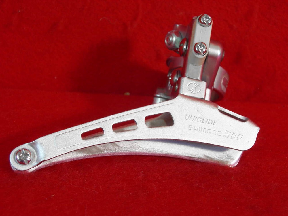 Shimano Uniglide 500 Front Derailleur 28.6 mm Bottom Pull Used
