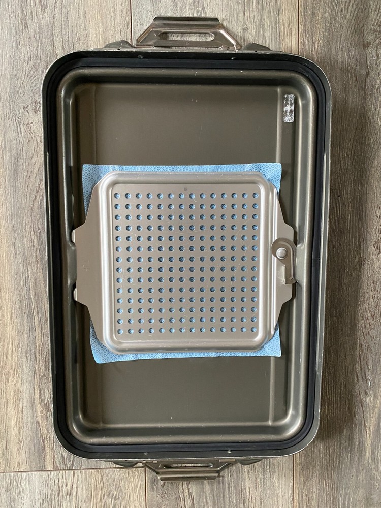 V. Mueller Genesis Sterilization Case / Tray (17.5" x 12" x 7") Includes Basket