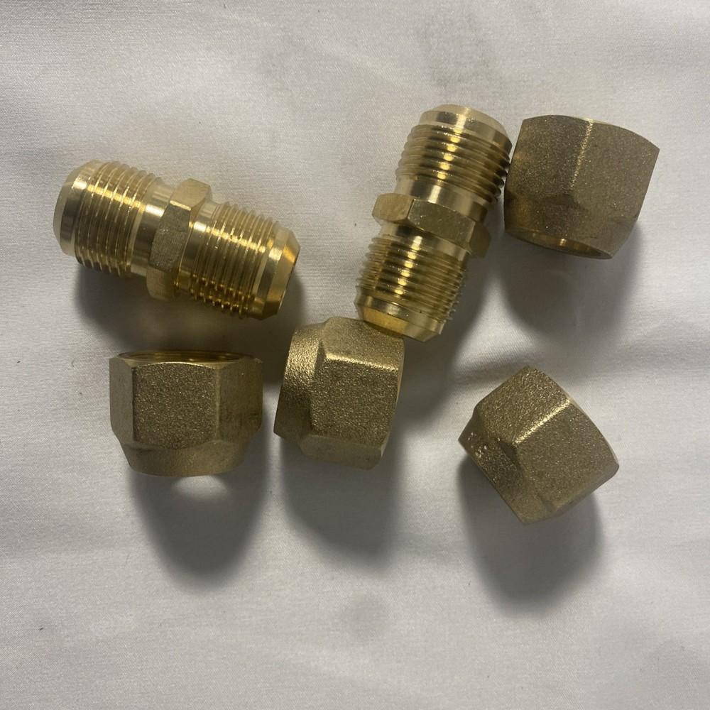 Joywayus 5/8" Air Conditioning Copper Pipe Extension Double