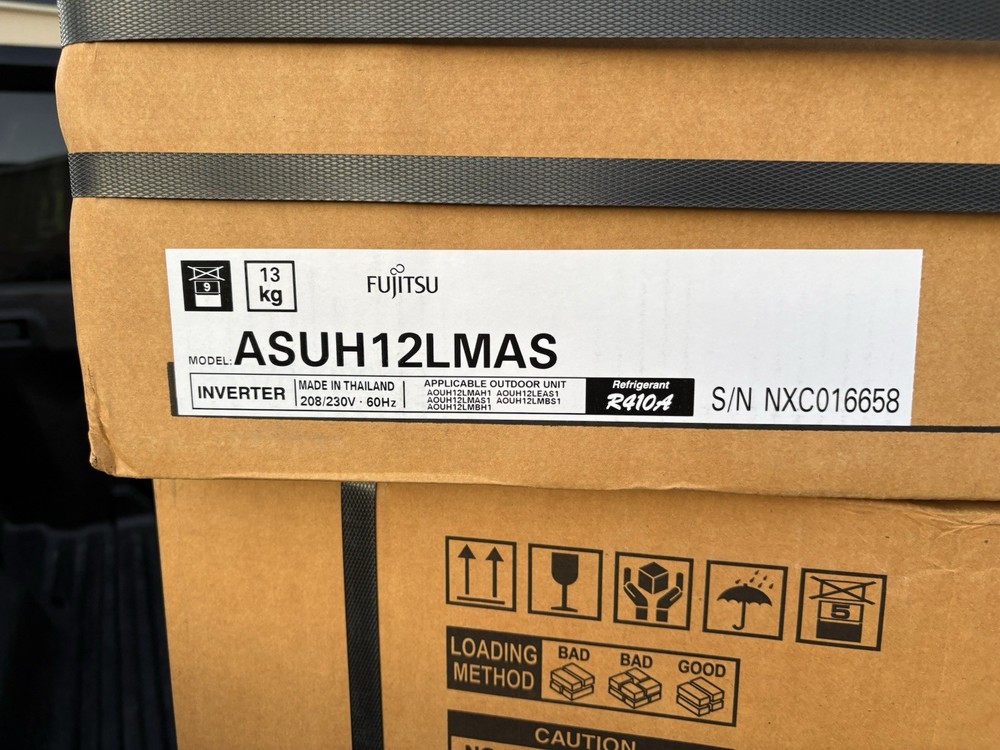 Fujitsu Mini Split 12000 BTU Heat Pump Unit