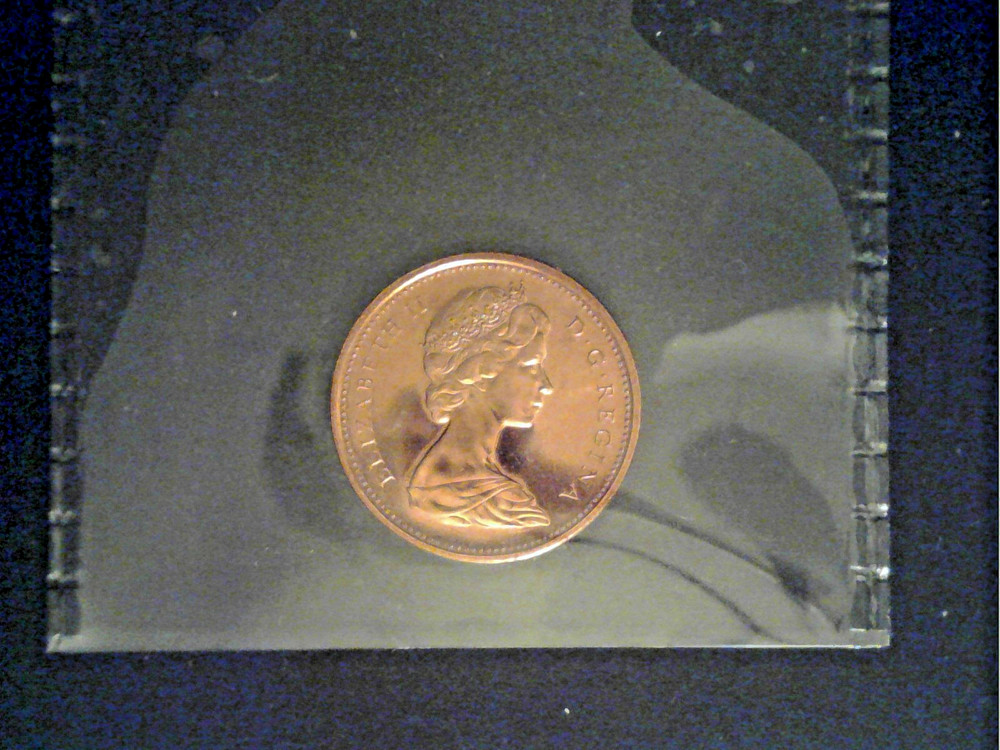 1967 Canada PL One Cent Coin