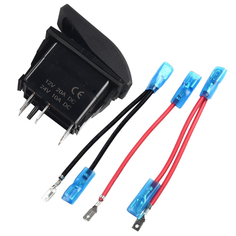 High Quality REAR LIGHTS Push Switch Rear Switch Blue Push 1 Pcs Light