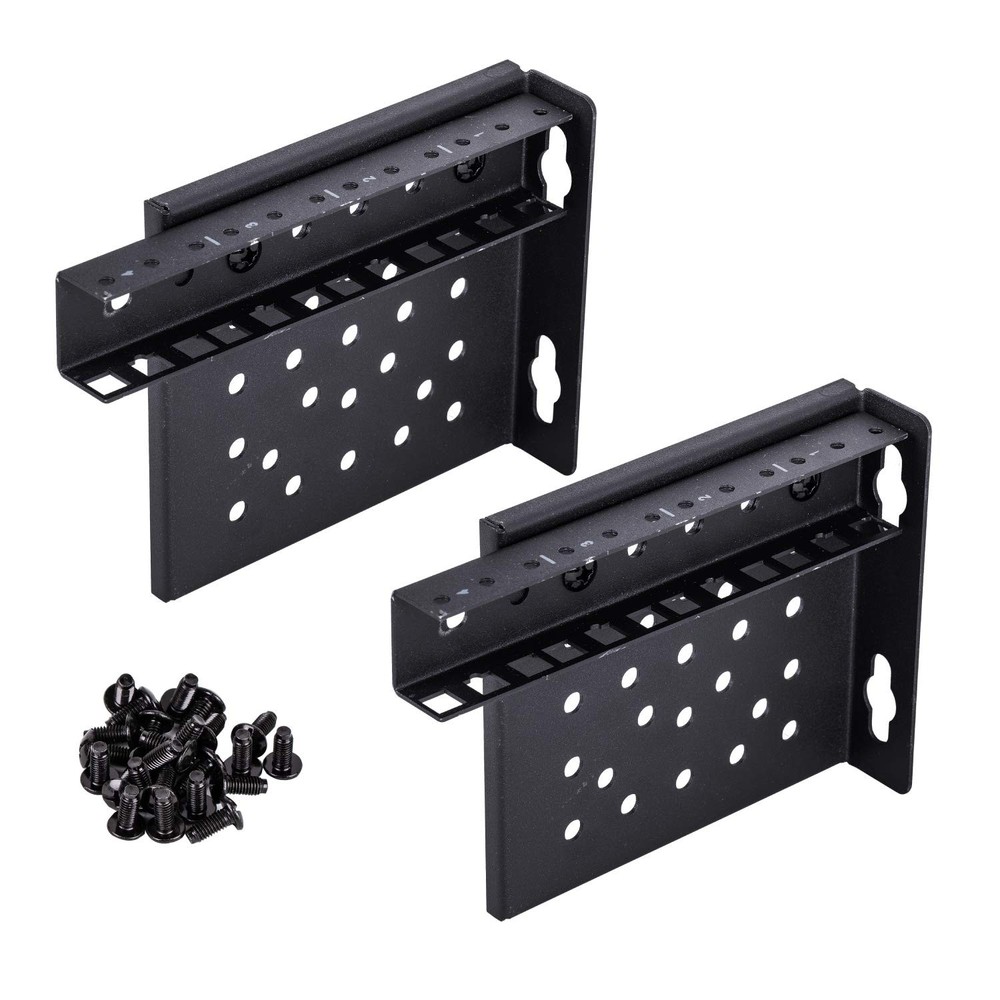 19 Inch Vertical Ends Wall Mount Rack Wall Mountable Server Rack w/Hardware B...
