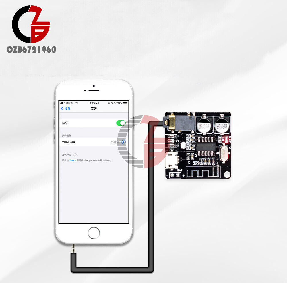 MP3 Bluetooth 4.1/5.0 VHM-314 Amplifier Board Audio Lossless Decoder Module