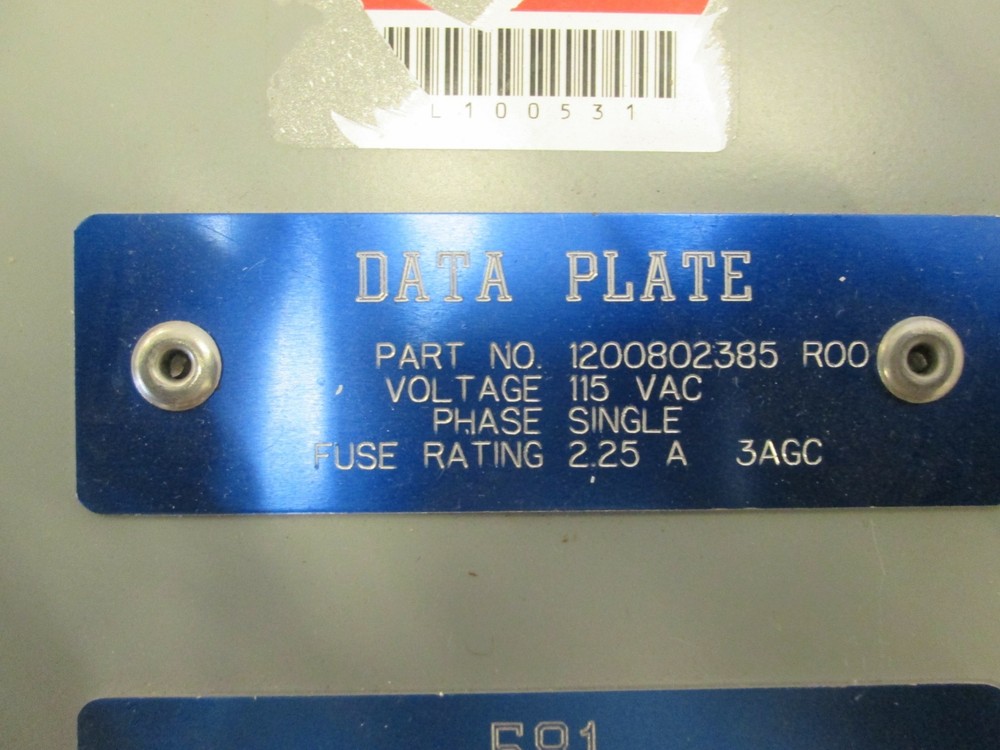 Argus, Gas Control Module, Model 581, 10 Channel Single Phase, Used