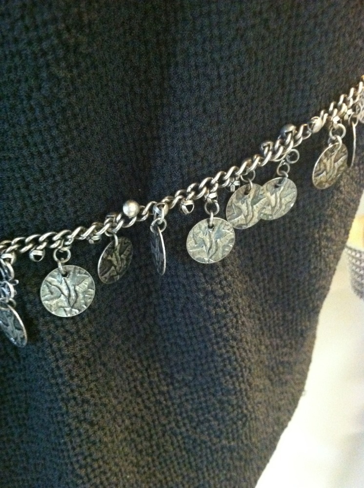 Silver Tone Belt Up To 34" 2013