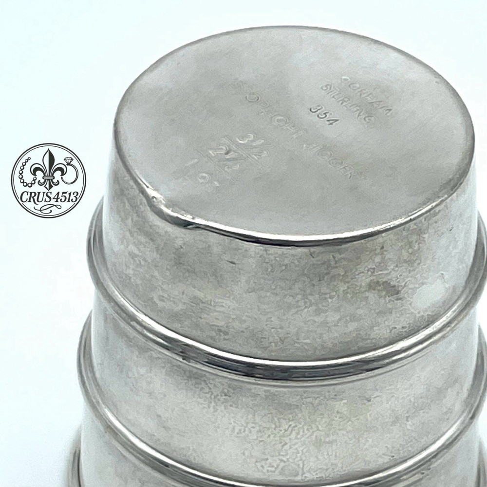 Gorham Sterling Silver Stoplight Jigger Shot Cup