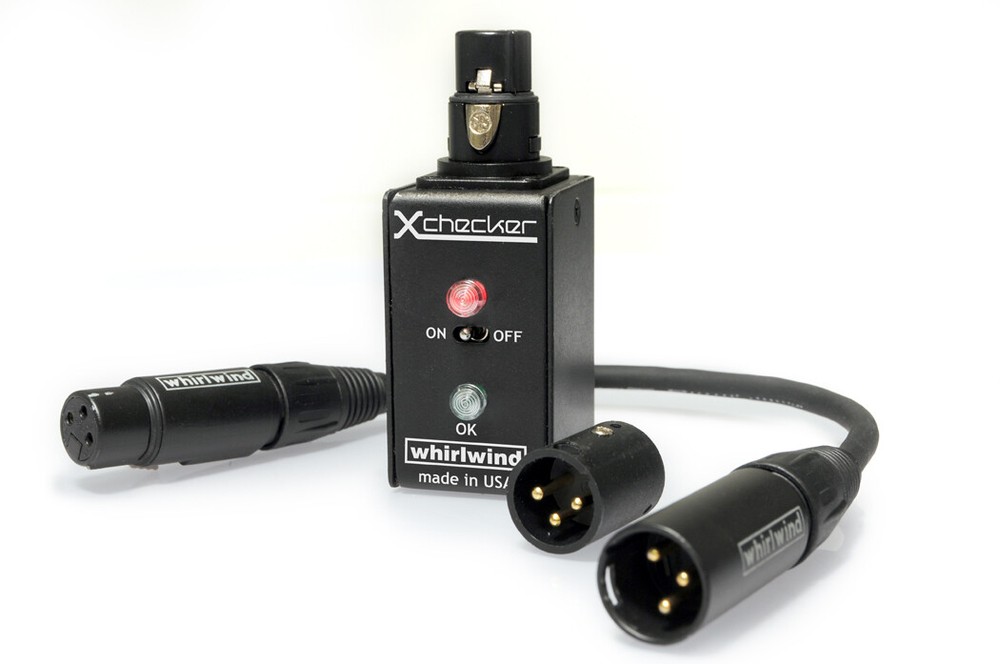 Whirlwind  Portable XLR Cable XCHECKER Tester
