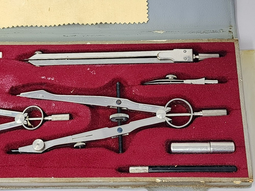 Vintage Original Gramercy M07 Precision Drafting Tool Set Germany
