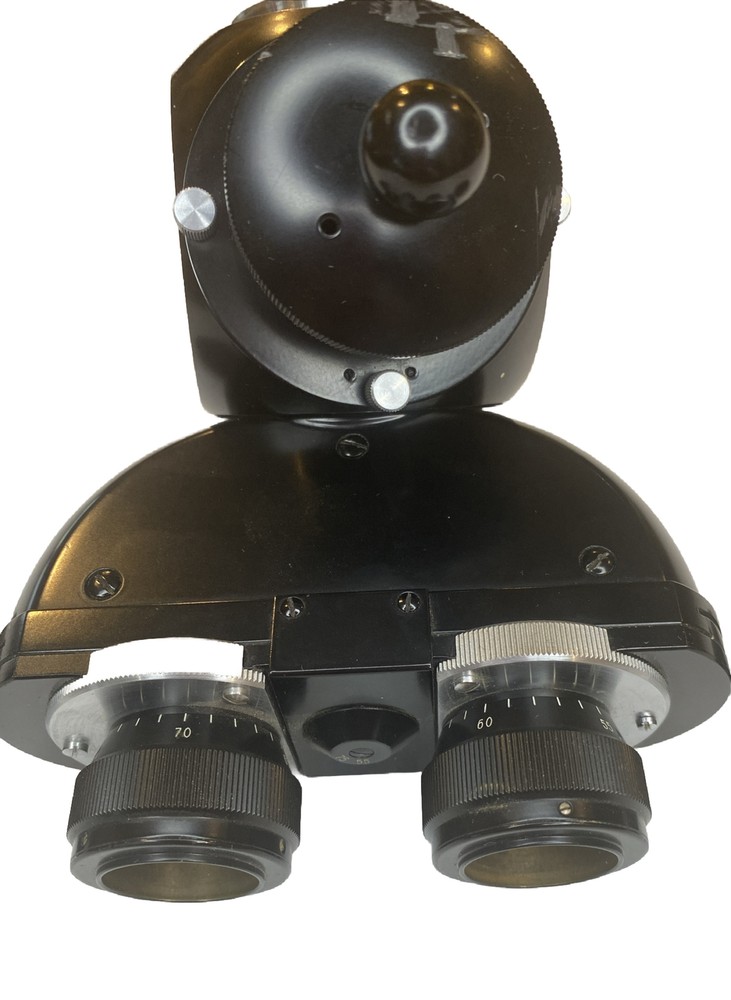 Carl Zeiss Microscope Binocular Head 4217808 Caps & Teaching Assembly