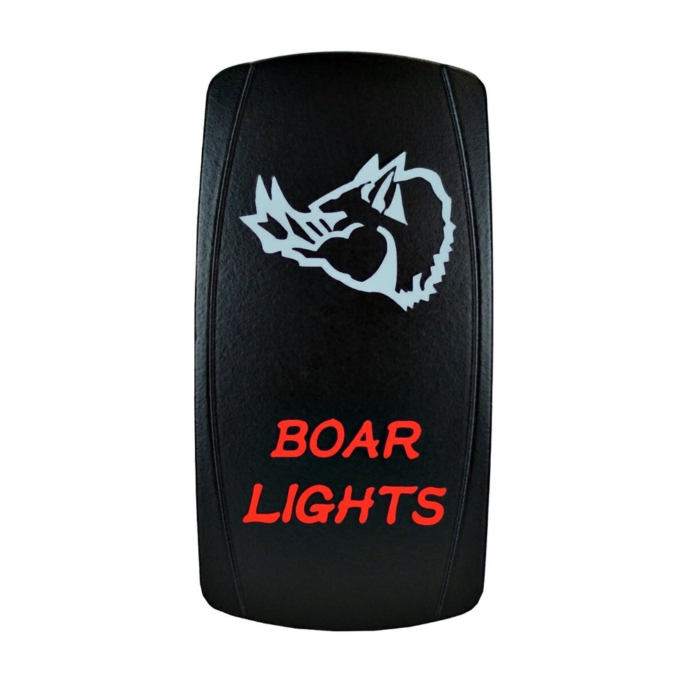 Polaris RZR XP1000 Backlit Laser RED BOAR LIGHTS Switch UTV ATV