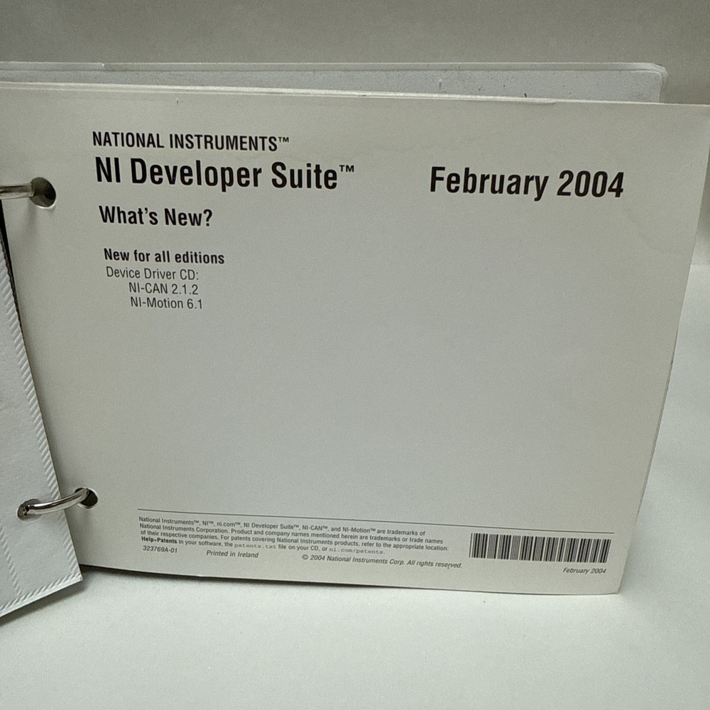 National Instruments Developer Suite 2004 12 CD bundle + Additions