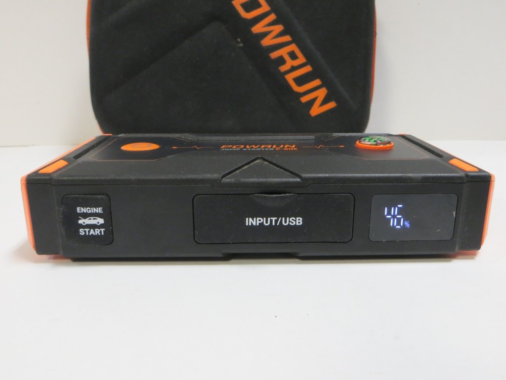 Powrun P-ONE Jump Starter Battery Bank work great