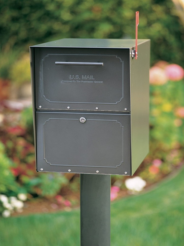Oasis Classic Extra Large Graphite Bronze Mailbox Accessory