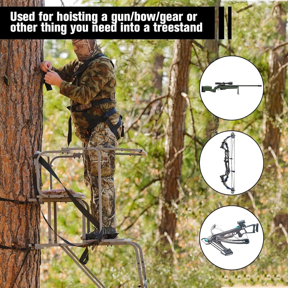 Retractable Bow & Gear Hoist for Rat Black