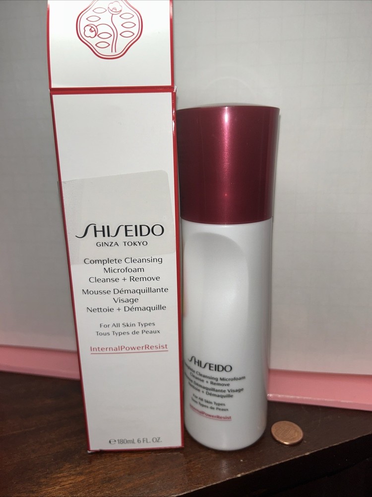 SHISEIDO Complete Cleansing Microfoam 6oz NIB SEALED